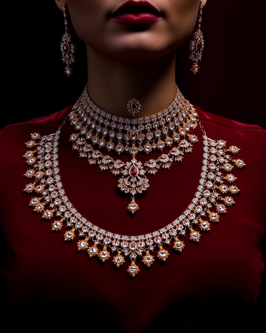 Maharaja Bridal Polki Set